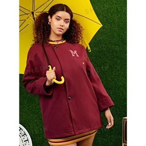 Drop Shoulder Overcoat- Size 20